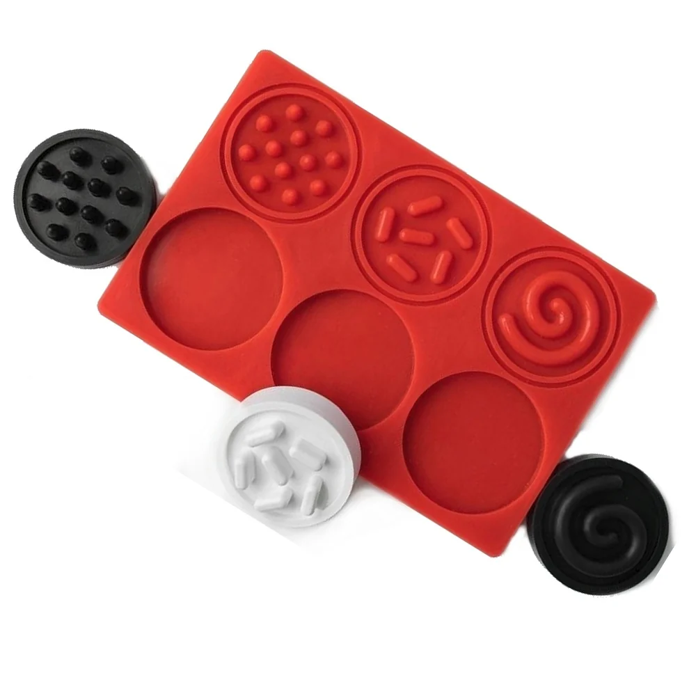 Hencz Toys Puzzle senzorická kolečka, kontrastní 