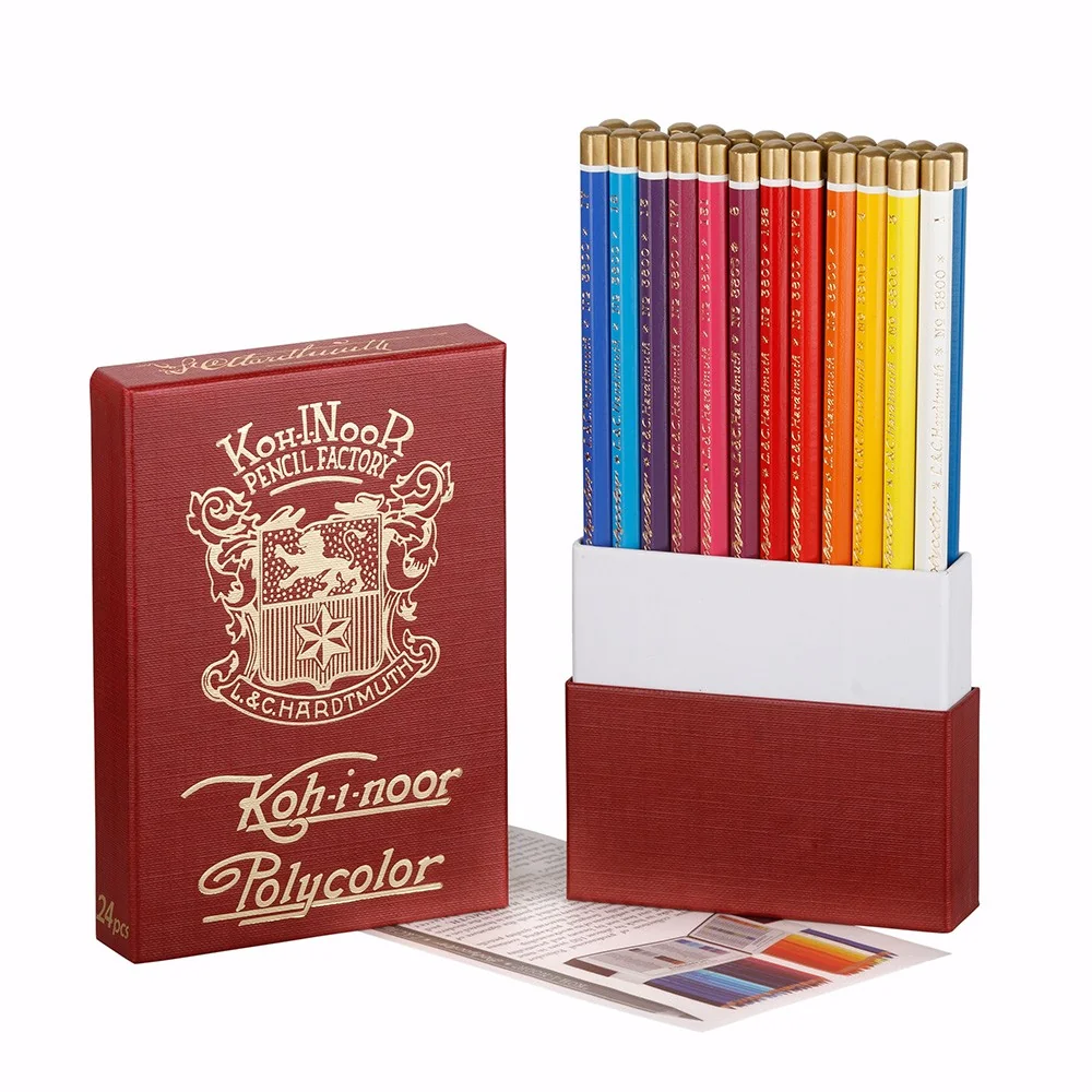 KOH-I-NOOR POLYCOLOR RETRO 3824/24 - umělecké pastelky - 24 ks