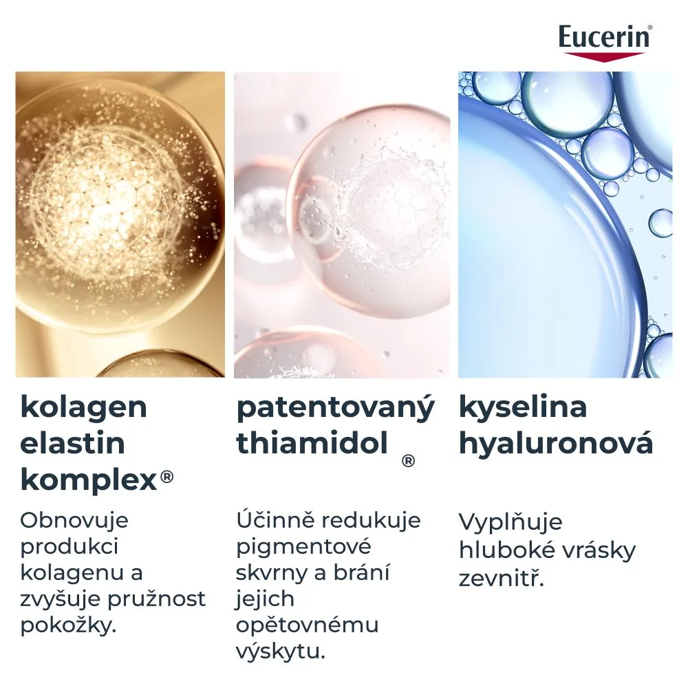 Eucerin Hyaluron-Filler + Elasticity noční krém proti vráskám 50 ml