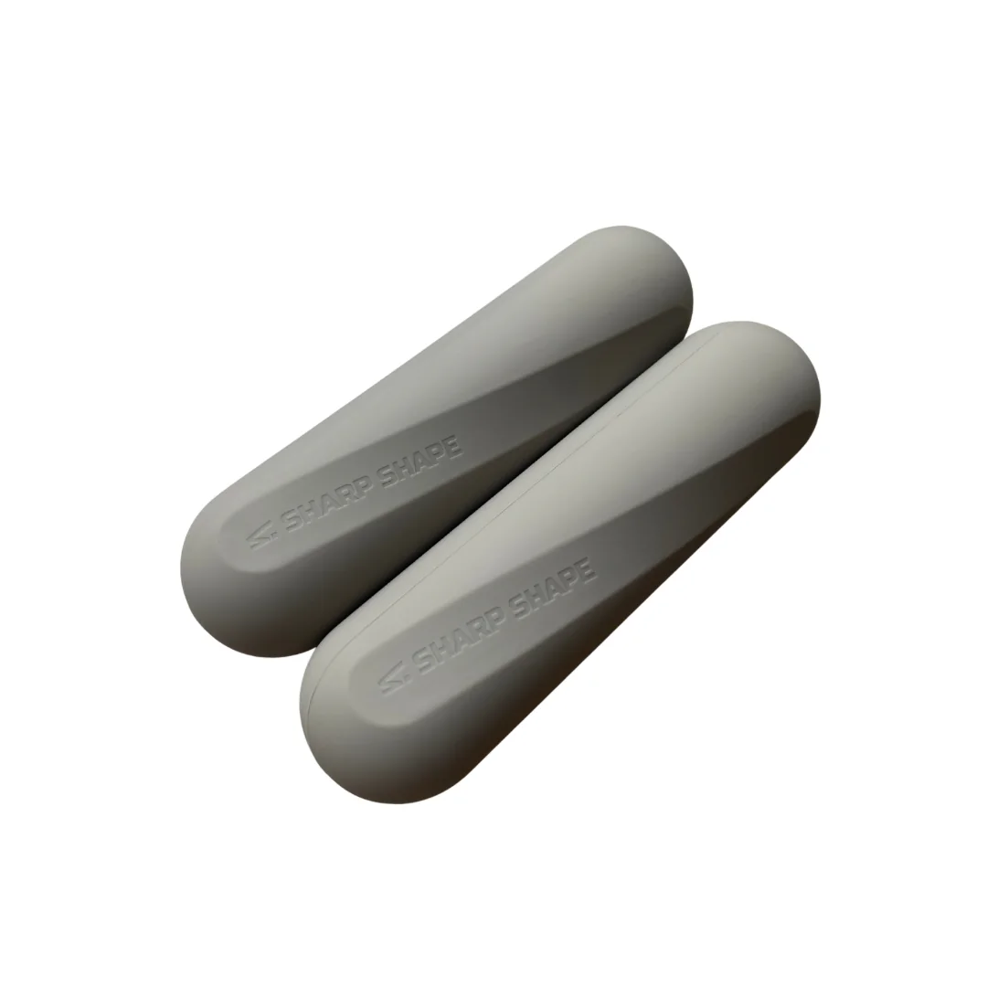 SharpShape Silikonové činky moonstone béžová 2X1 kg