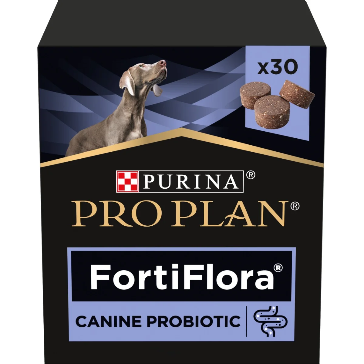 Purina Pro Plan Fortiflora probiotikum pro psy žvýkací tablety 30 ks