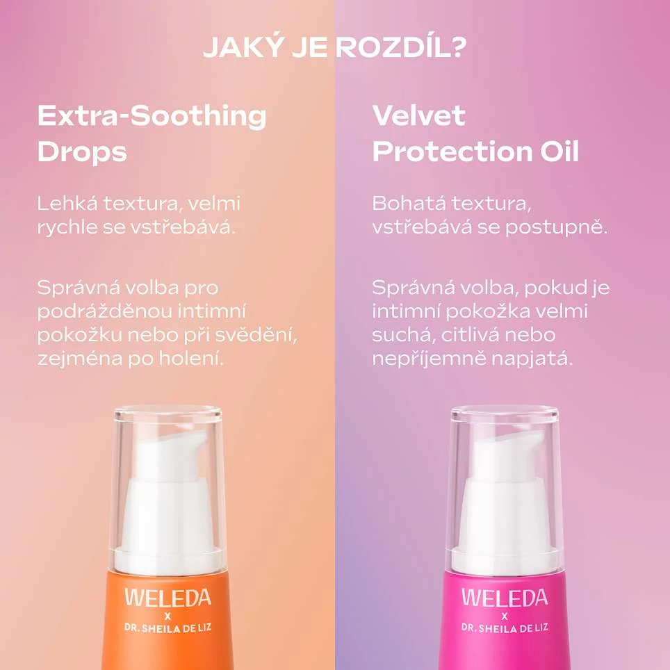 Weleda Vlora+ Velvet Protection Oil jemný pečující olej 30 ml