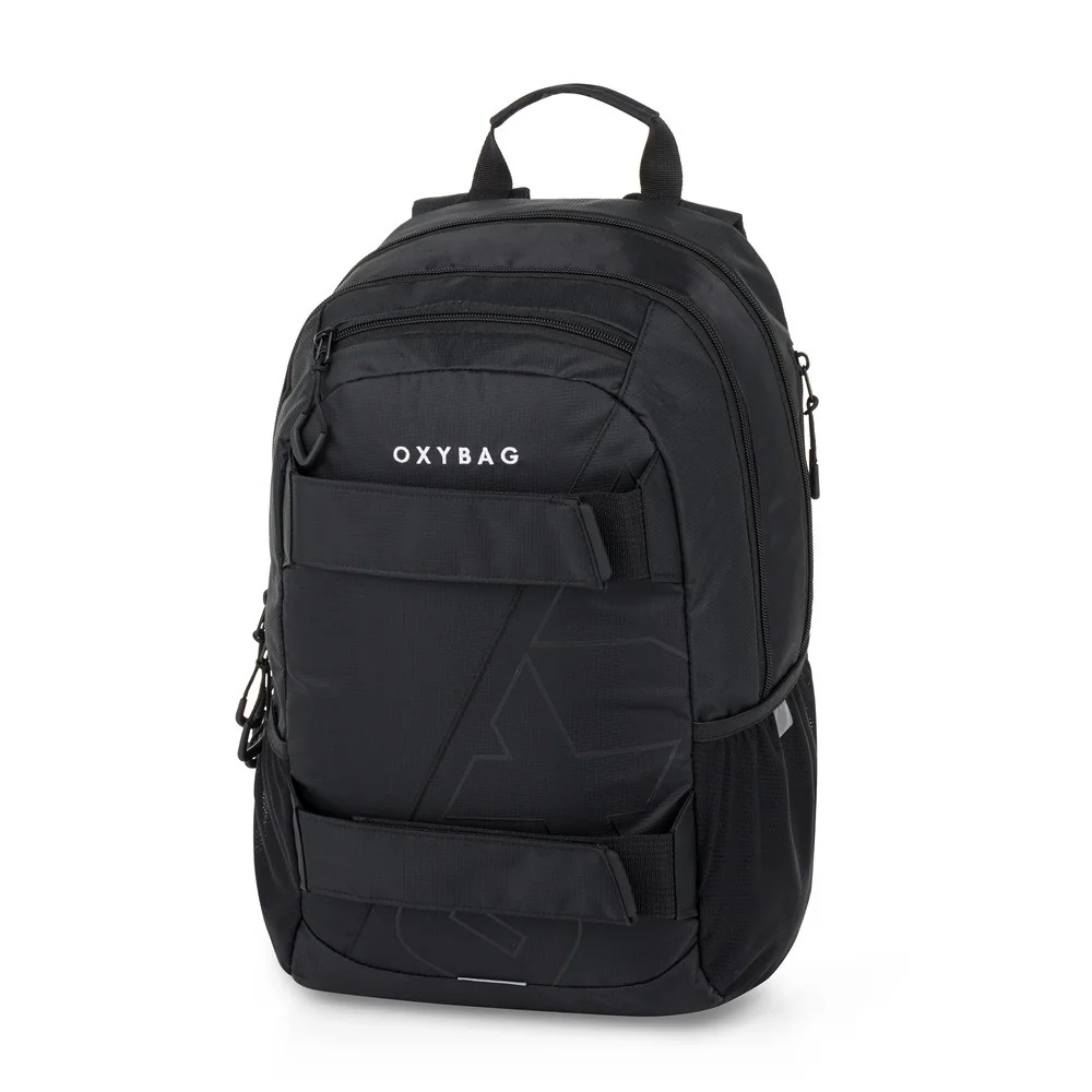 Oxybag OXY SPORT - set 2 ks: studentský batoh Black, penál