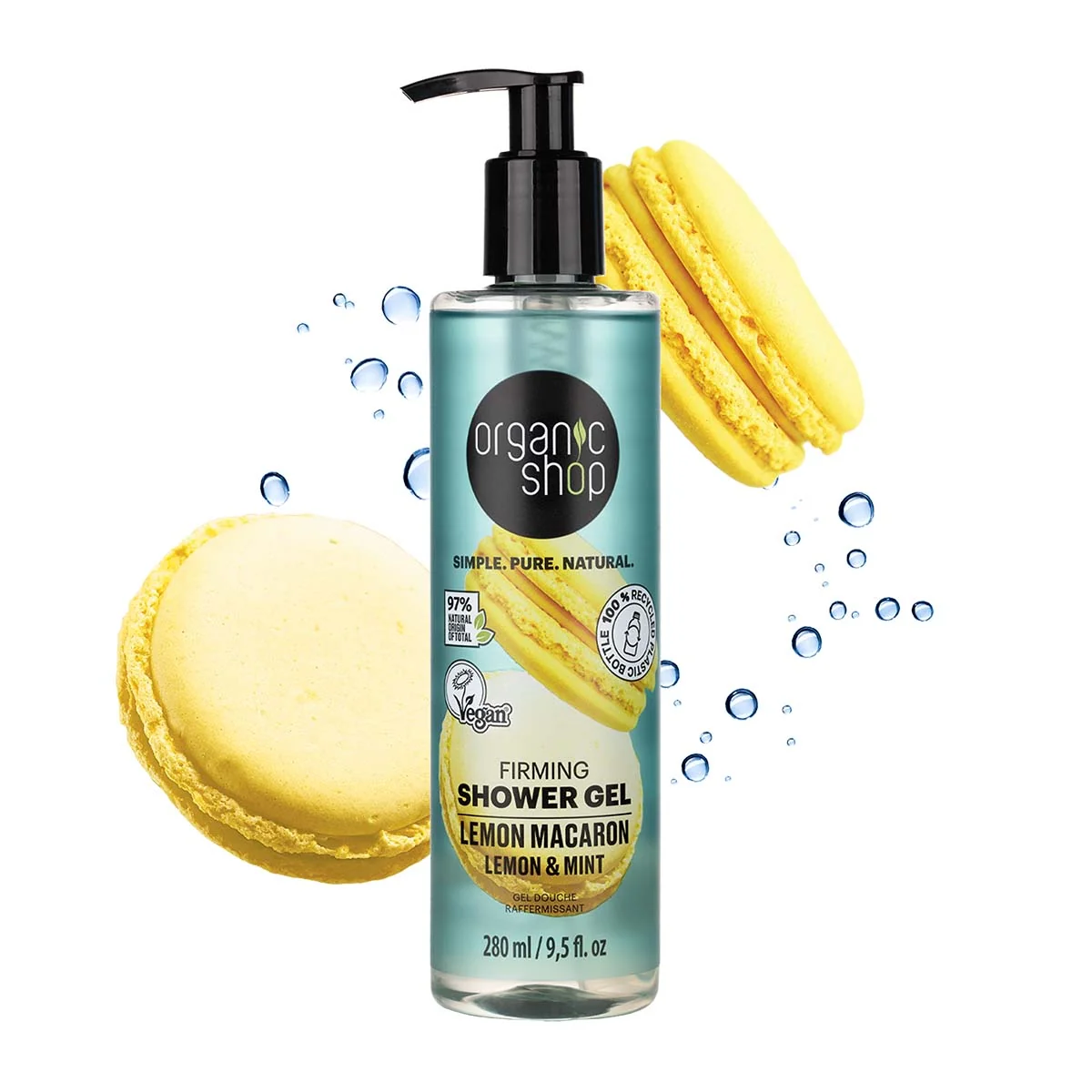 Organic Shop Mix&Match Sprchový gel Citron a máta 280 ml