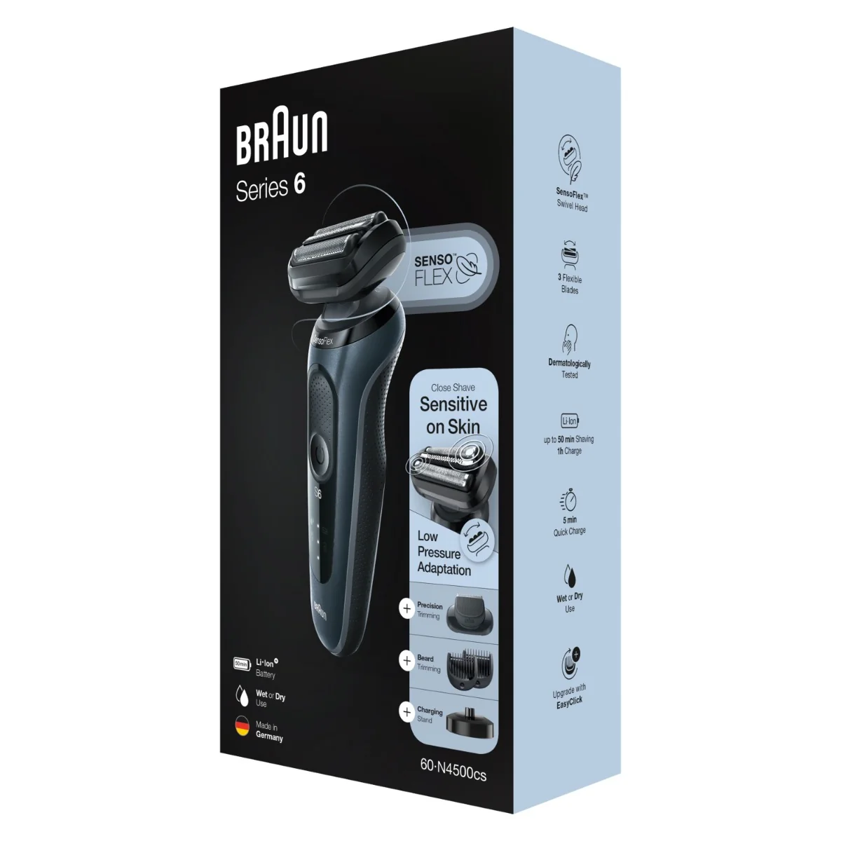 Braun Series 6 61-N4500cs pánský holicí strojek black