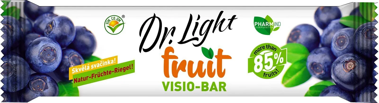 Dr. Light fruit Visio - Bar ovocná tyčinka 30 g