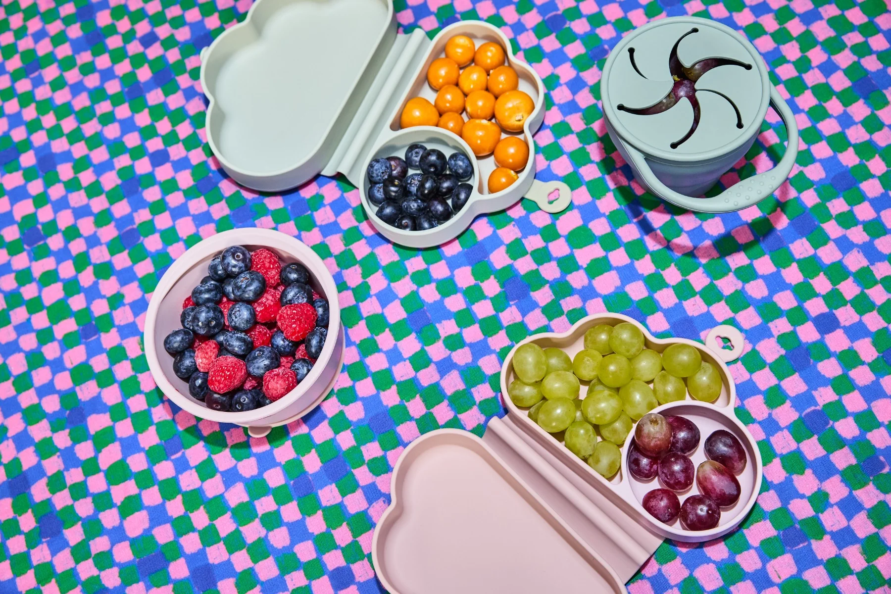 Tommee Tippee Silikonový svačinový box 1 ks zelený