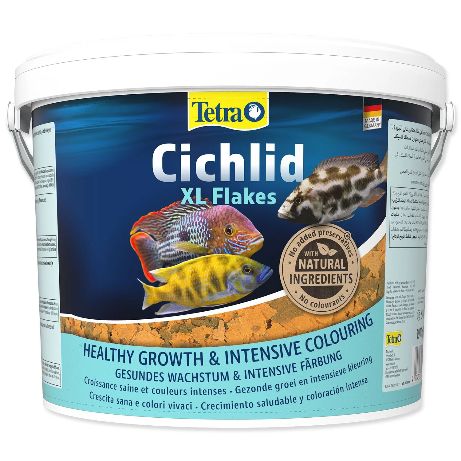 TETRA Krmivo Cichlid XL vločky 10l