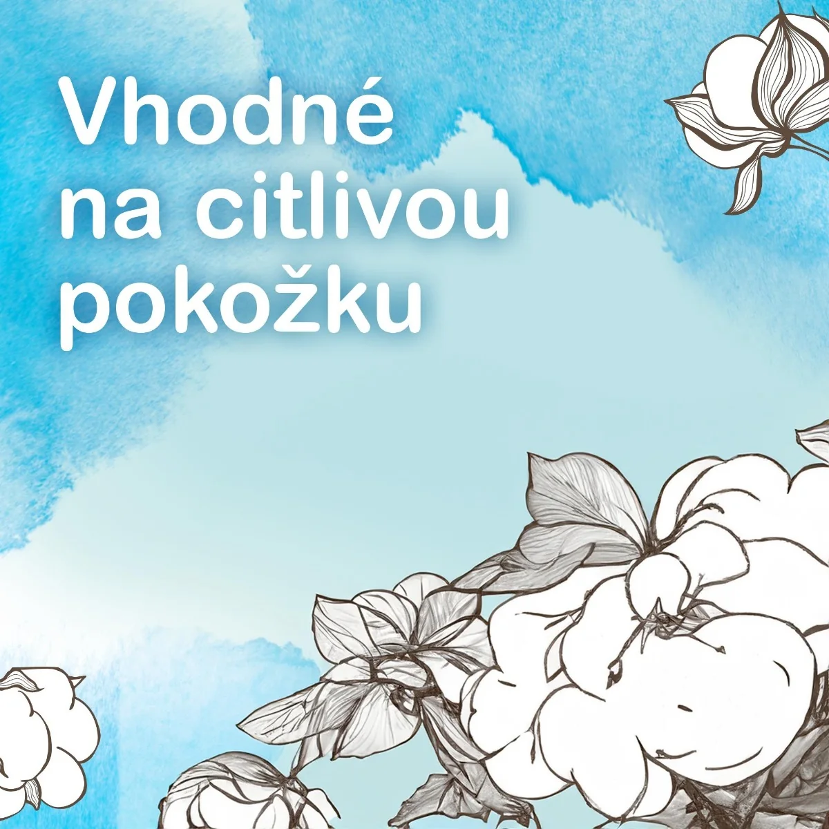 GoWipes Dětské vlhčené ubrousky 99 % vody Plastic Free 50 ks