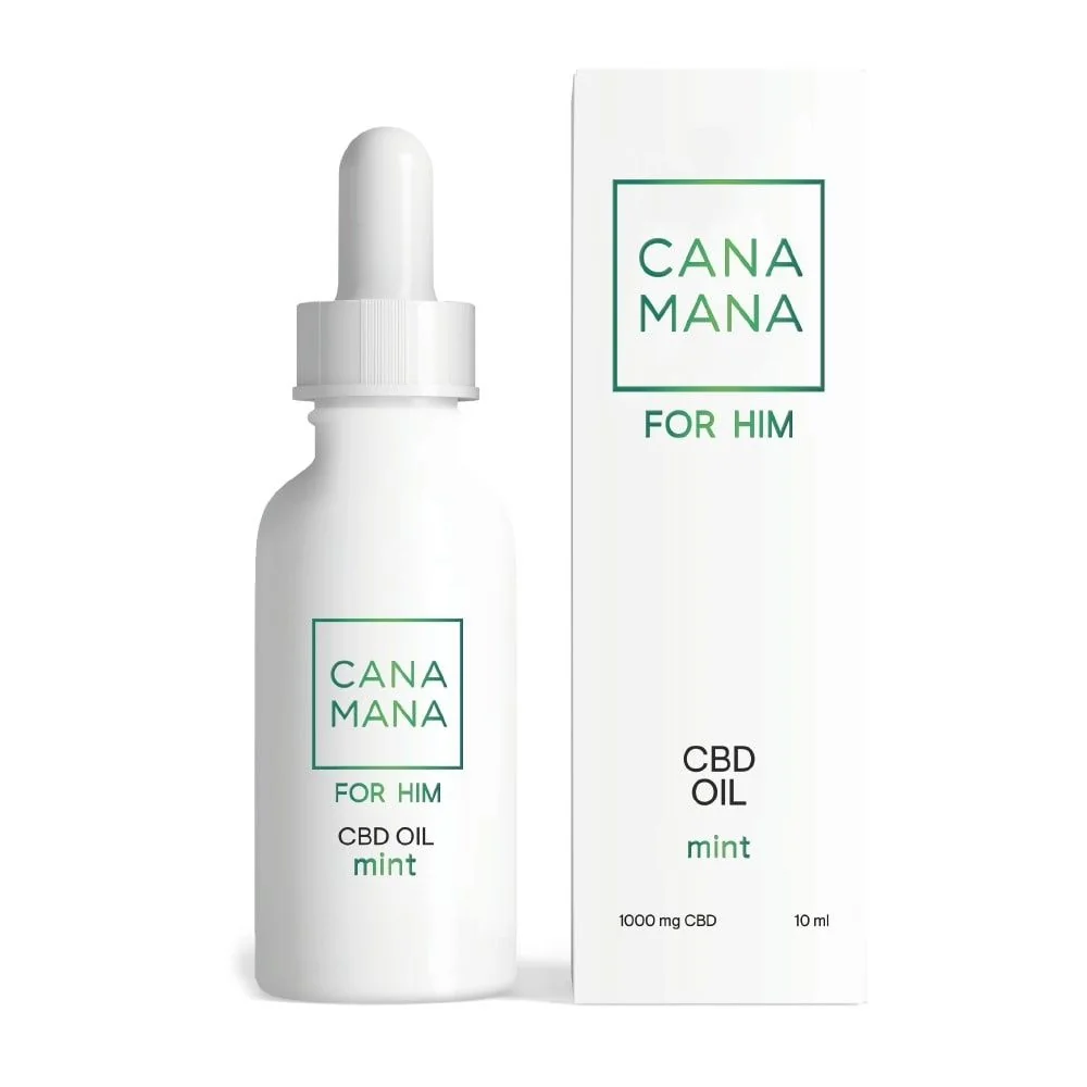 CANAMANA for Him CBD Oil mint 10 ml