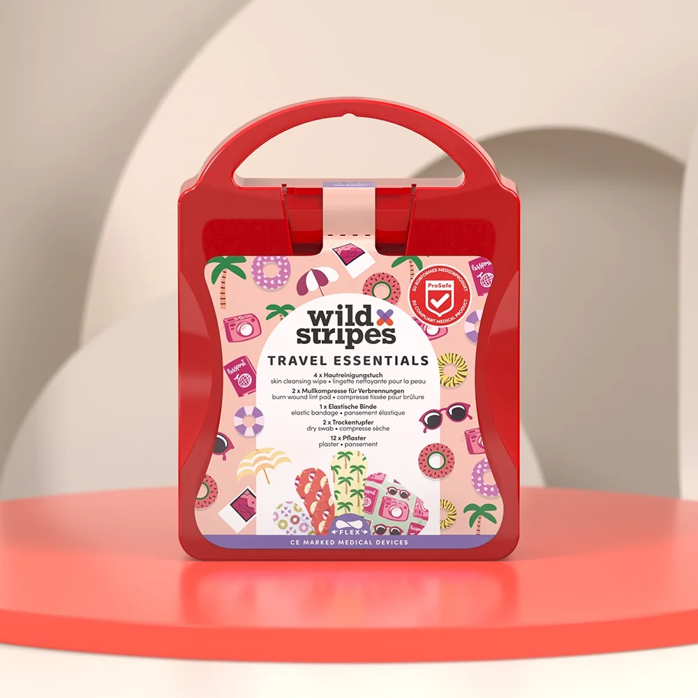 Wild Stripes First Aid Kit Travel mini lékárnička 21 ks