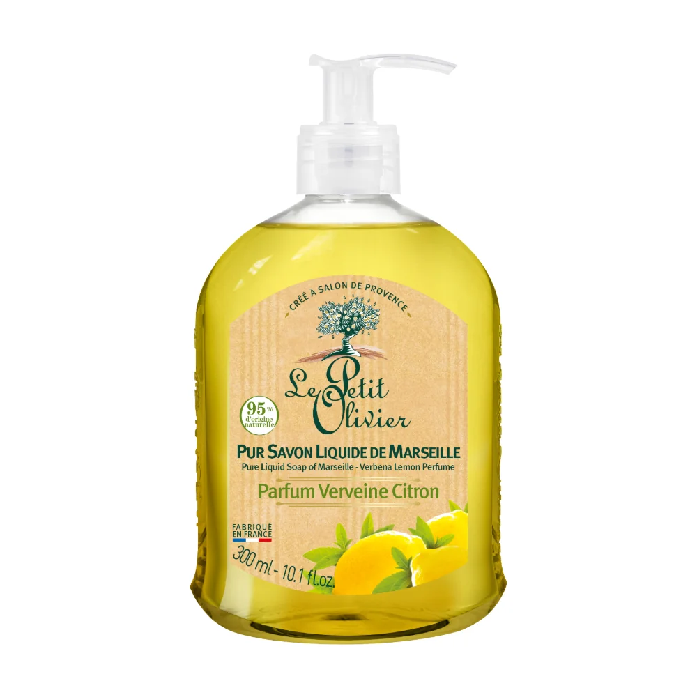 Le Petit Olivier Tekuté mýdlo Verbena a citrón 300 ml