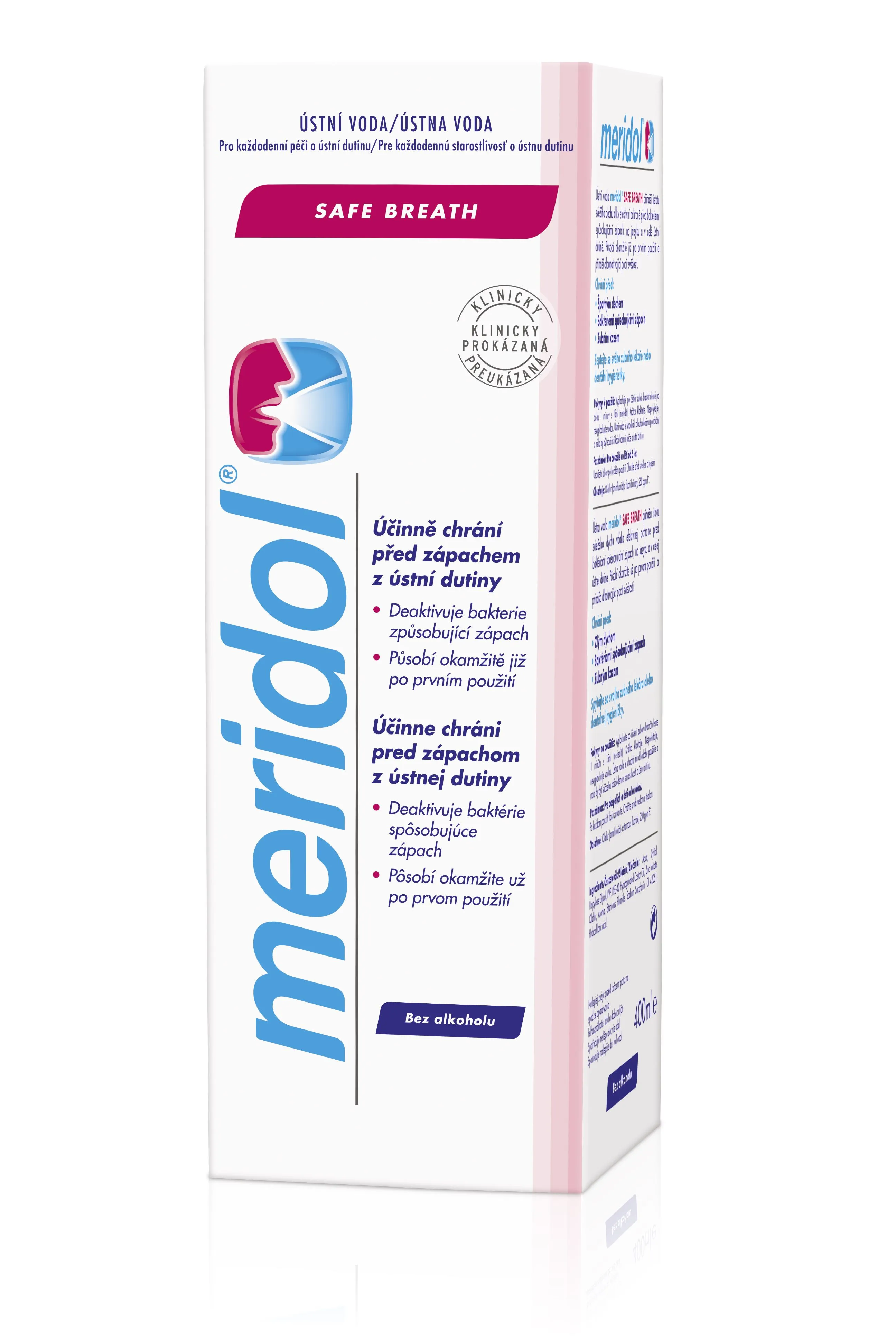Meridol Safe Breath ústní voda 400 ml