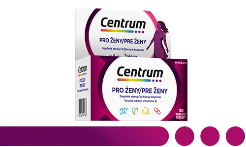 Centrum pro ženy - 1 tableta denně Centrum pro ženy - 1 tableta denně