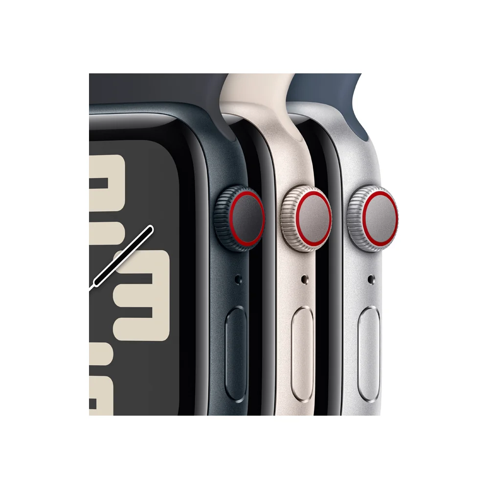 Apple Watch SE Cellular 40 mm sport band S/M smart hodinky Starlight