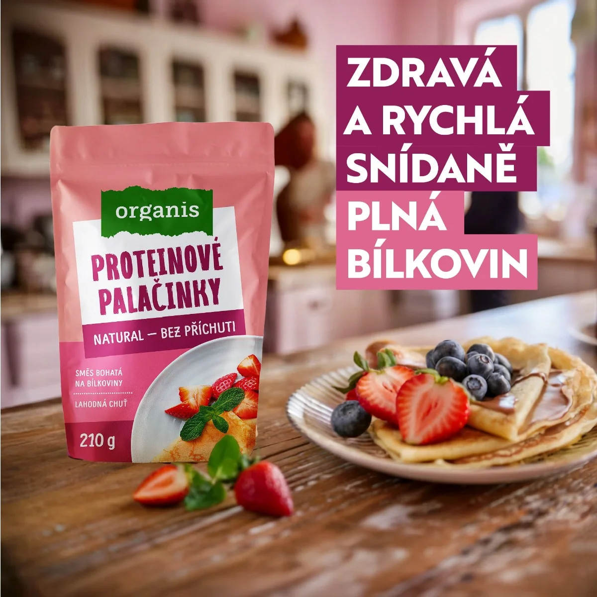 Organis Proteinové palačinky 210 g