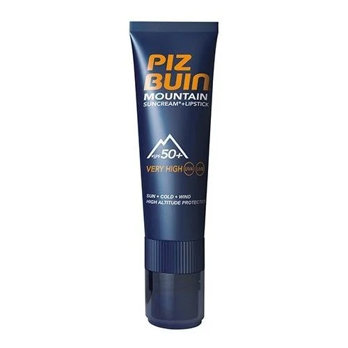 PIZ BUIN Mountain Cream SPF50+ & Lipstick SPF30 20 ml