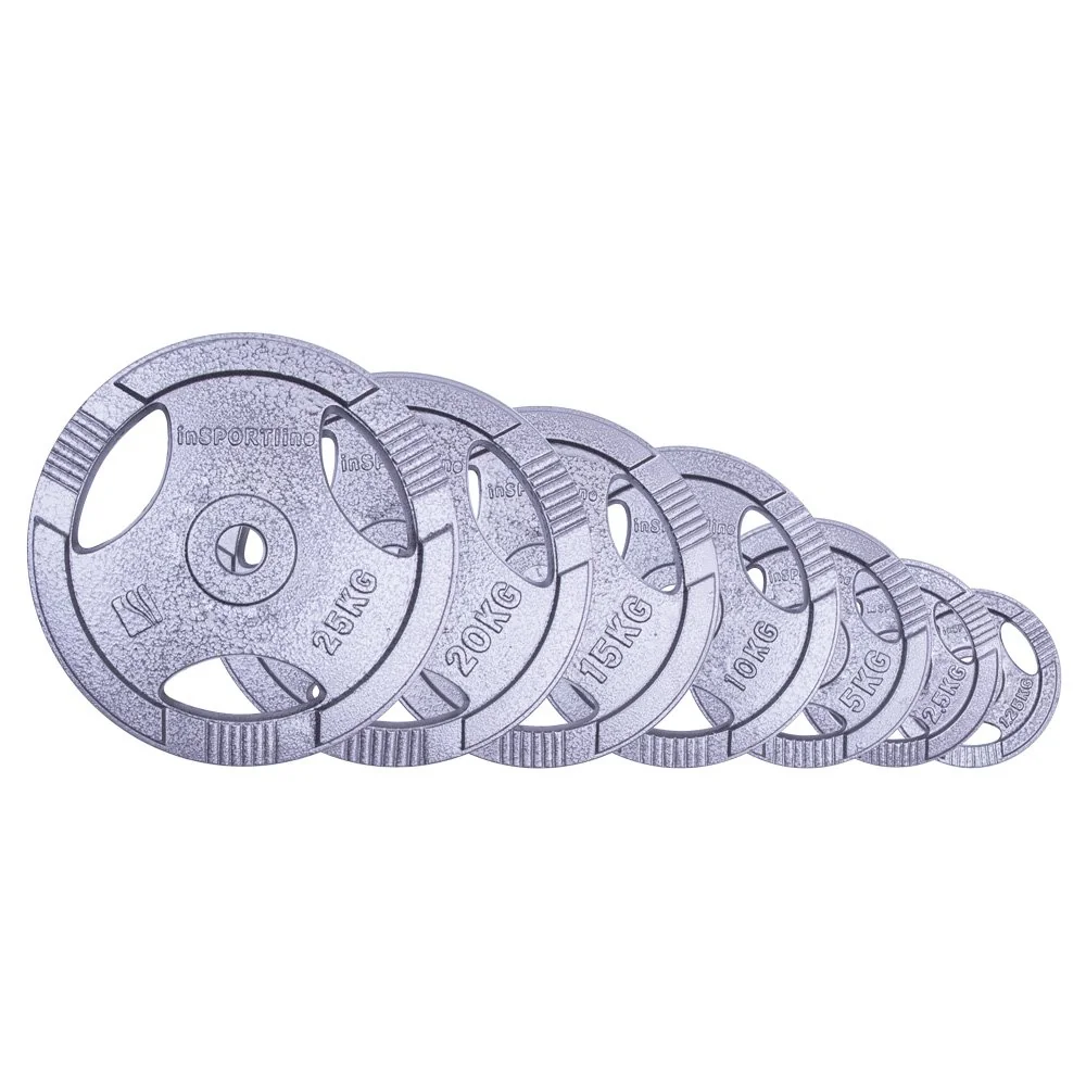 inSPORTline Litinový kotouč Hamerton 10 kg 30 mm