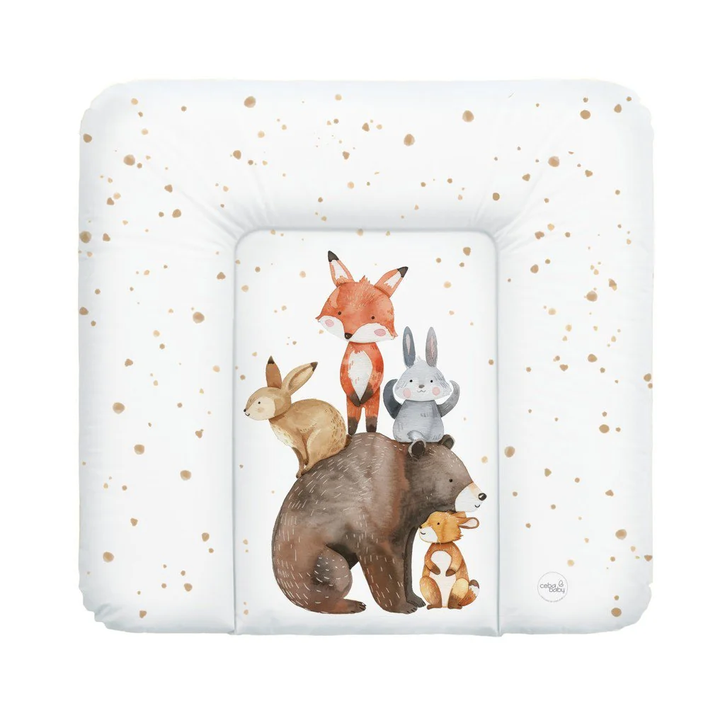 Ceba Podložka přebalovací měkká (75x72) Basic Forest Friends