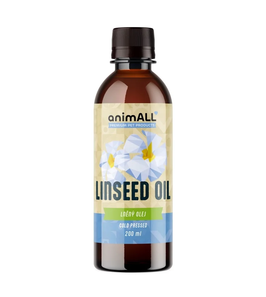 animALL Lněný olej 200 ml