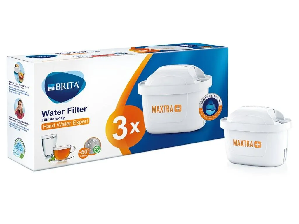 BRITA Hard water expert MAXTRAplus vodní filtr 3 ks