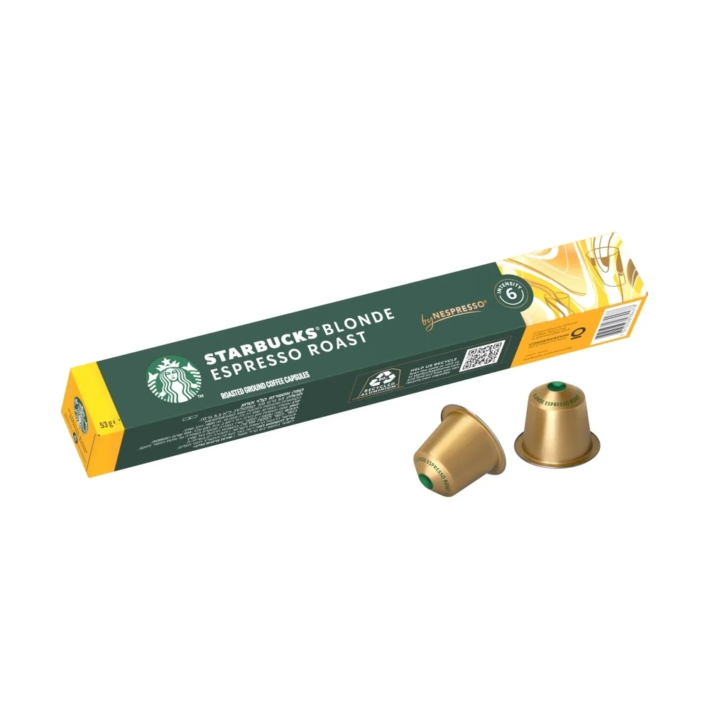 STARBUCKS Blonde Espresso Roast by Nespresso kávové kapsle 10 ks