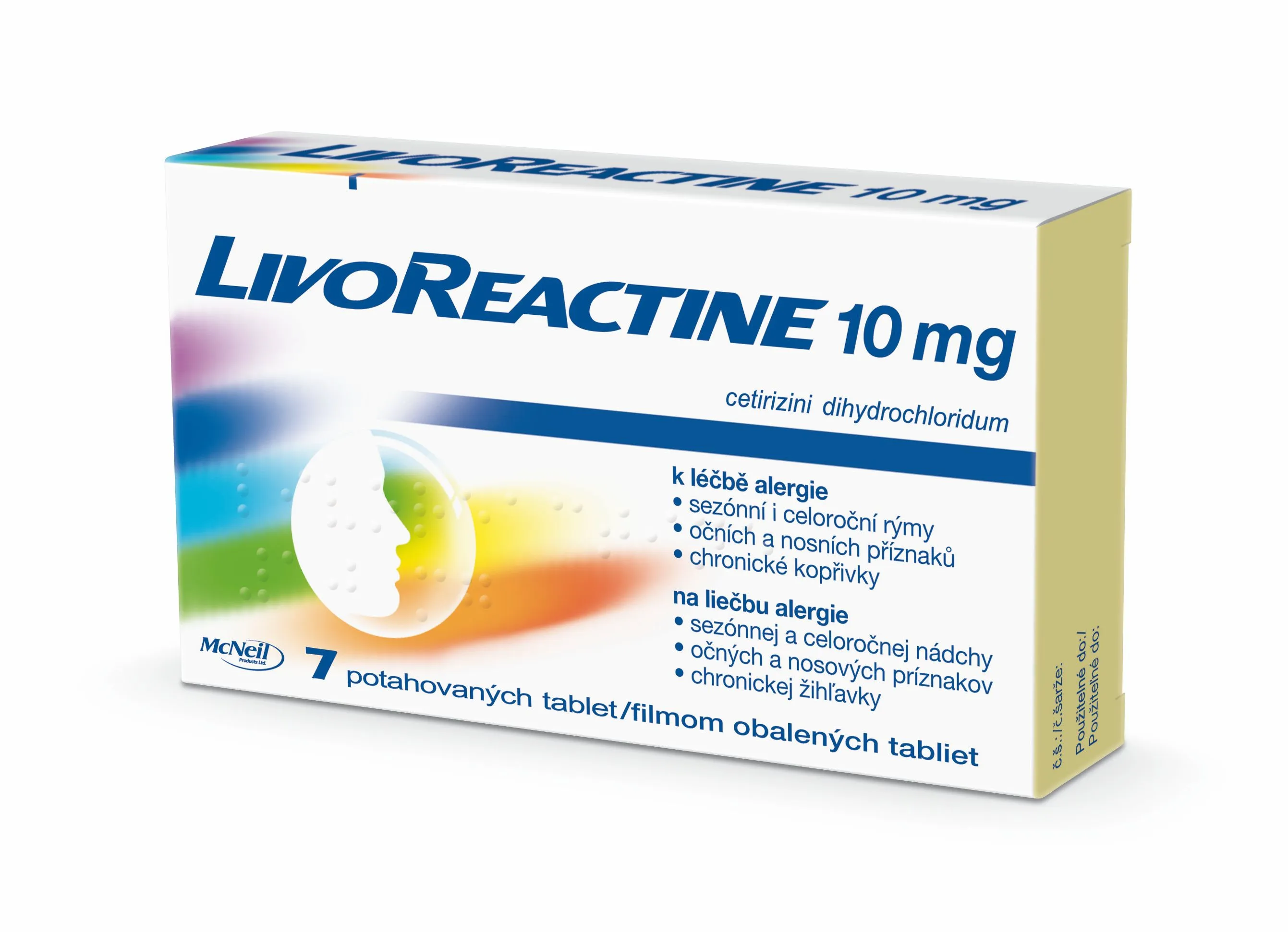 LivoReactine 10mg 7 tablet