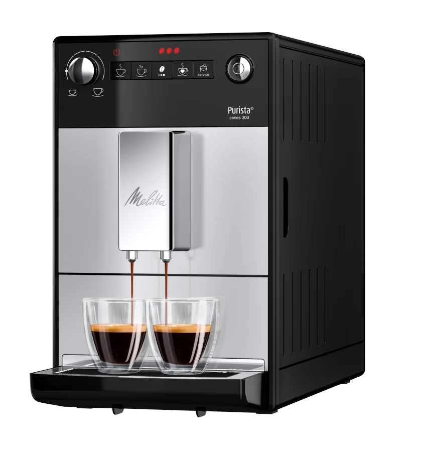 Melitta Purista plnoautomatický kávovar stříbrný
