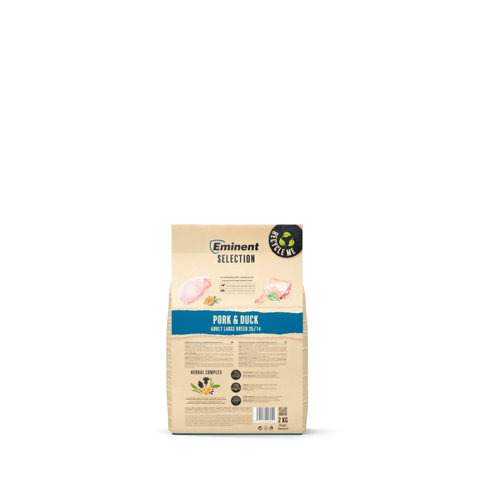 Eminent Selection Adult Large Breed Pork&Duck 2 kg