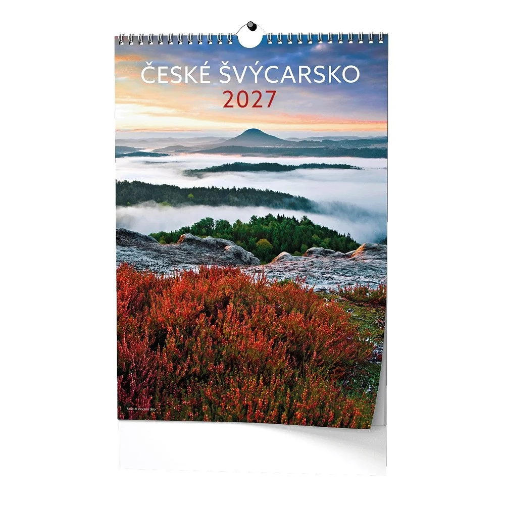 Baloušek Nástěnný kalendář České Švýcarsko 2027 32 × 45 cm