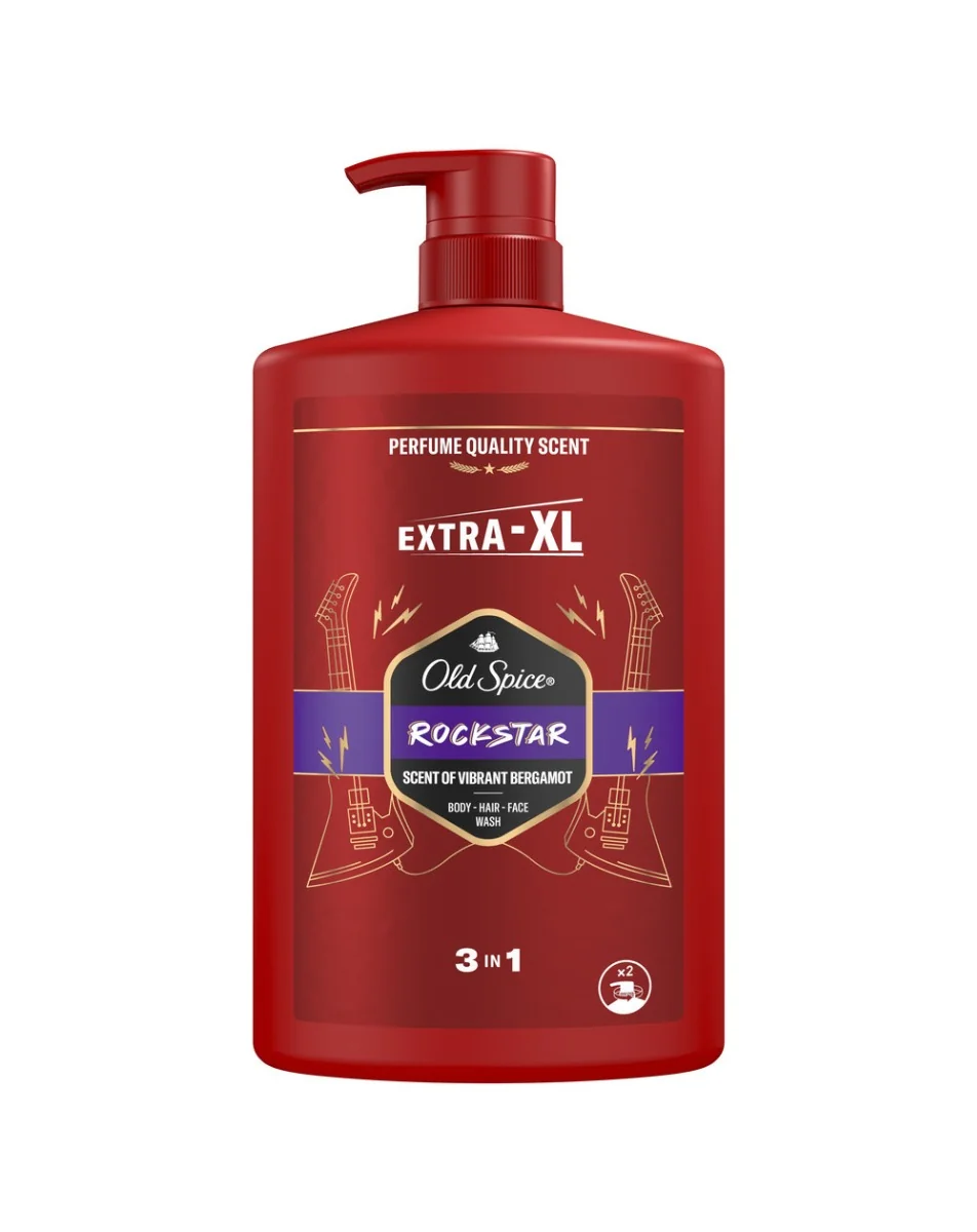 Old Spice Rockstar Sprchový gel 3v1 1000 ml