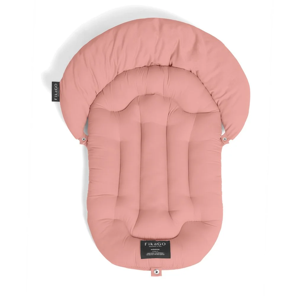 Fikago Měkká podložka s polštářkem Mushroom Pink L