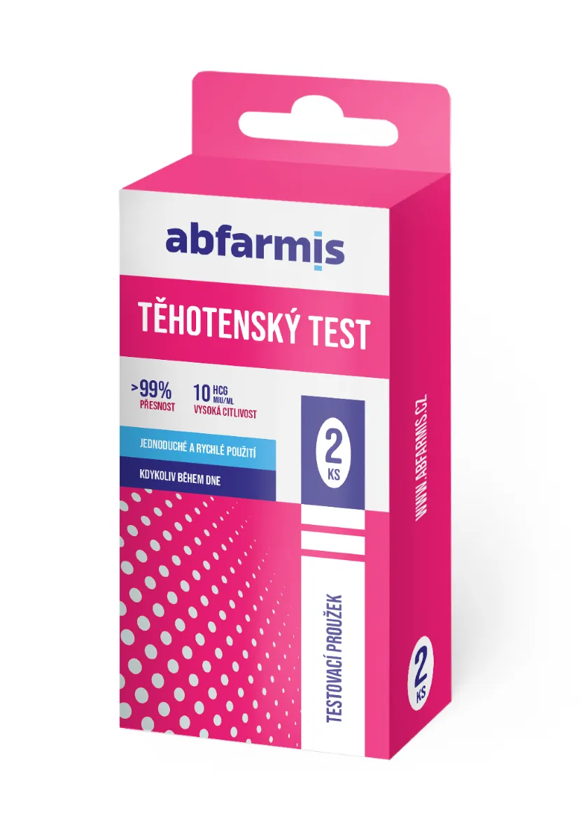 Abfarmis Těhotenský test 10 mIU/ml