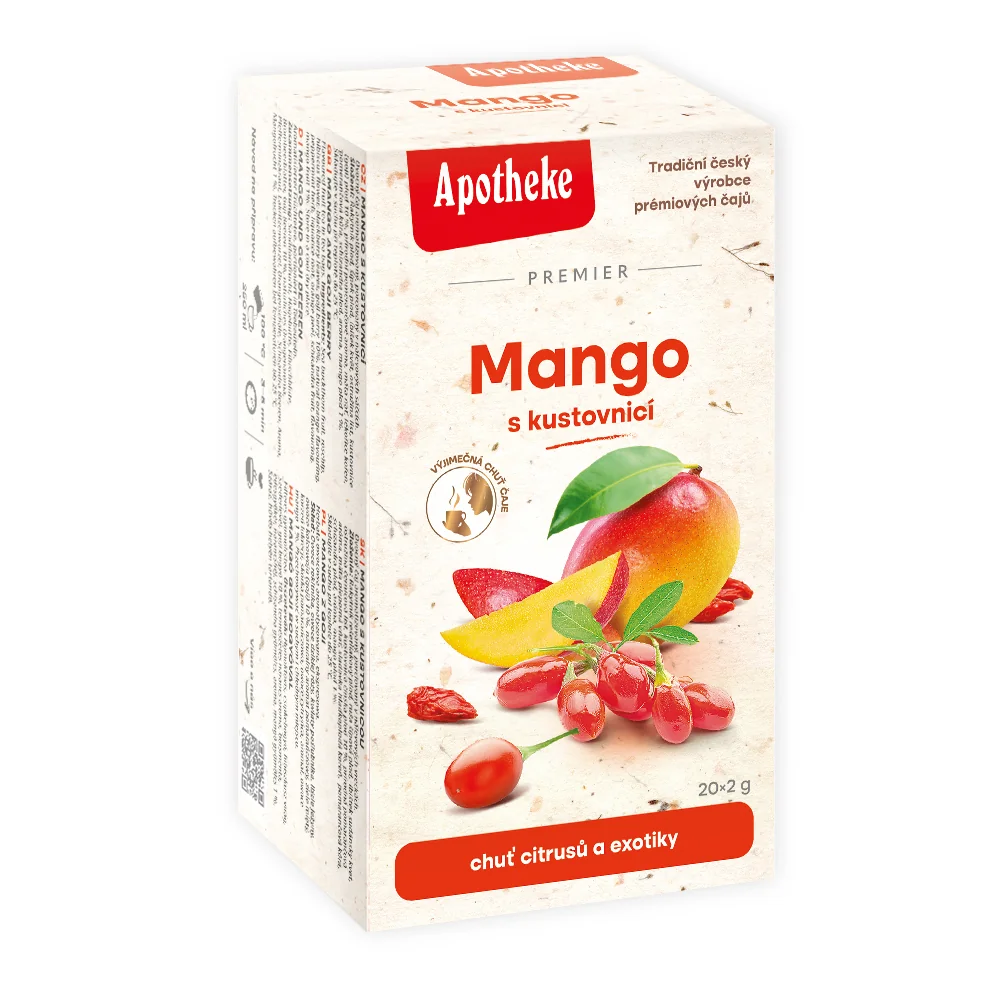 Apotheke Kustovnice s mangem nálevové sáčky 20x2 g