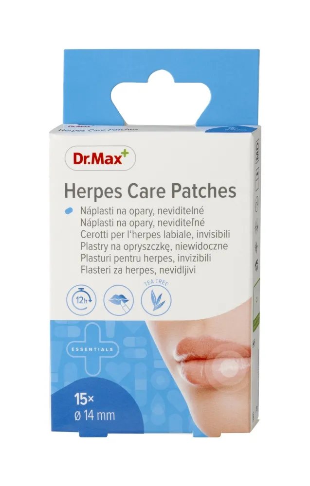 Dr. Max Herpes Care Patches náplasti na opary 15 ks