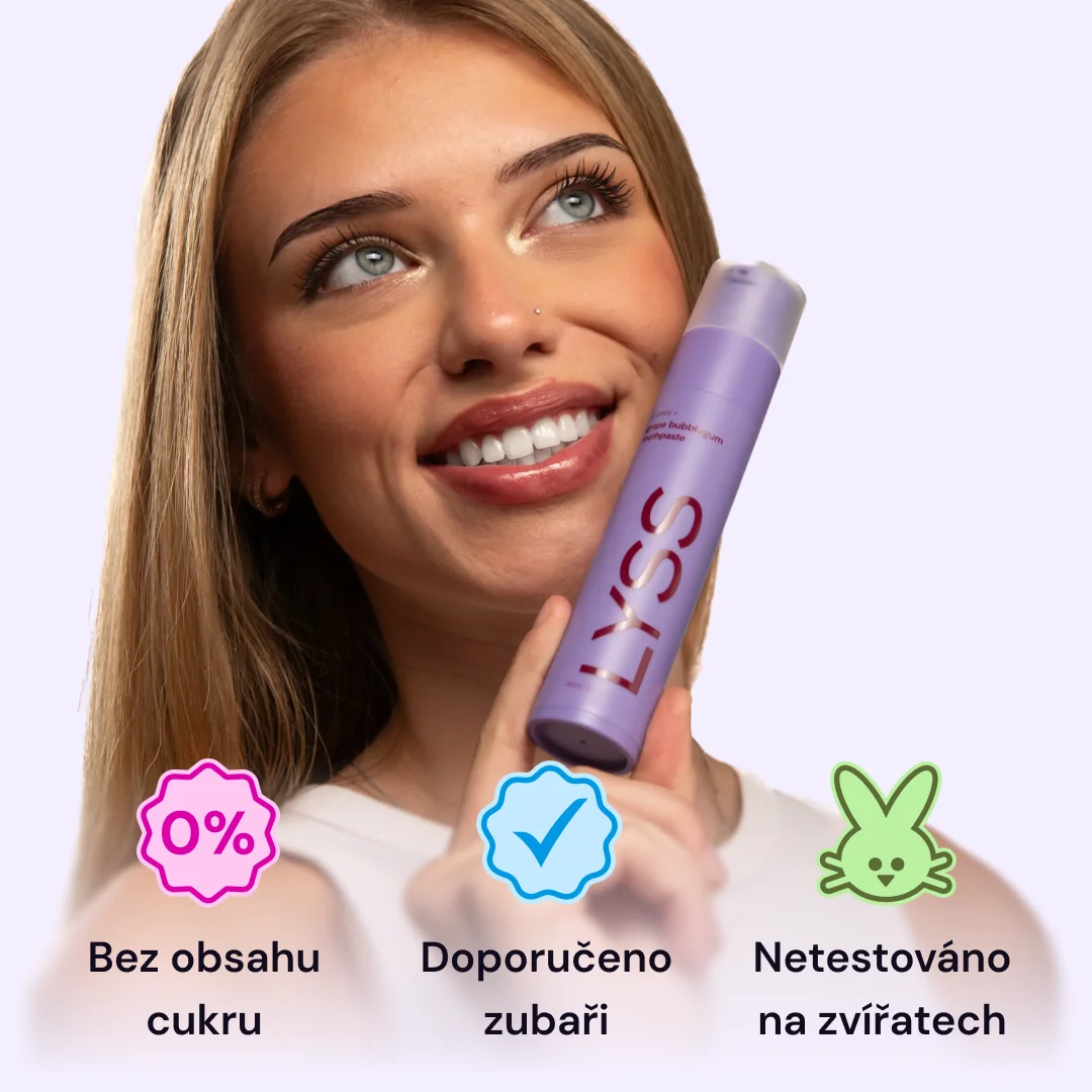 Lyss Hroznová žvýkačka zubní pasta 60 ml