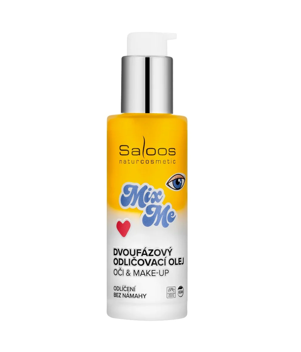 Saloos Dvoufázový odličovací olej na oči a make-up 100 ml
