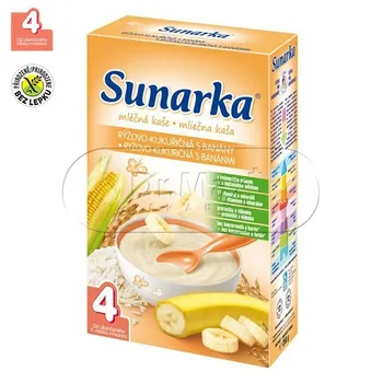Sunarka rýžovo kukuřičná s banány 250g 