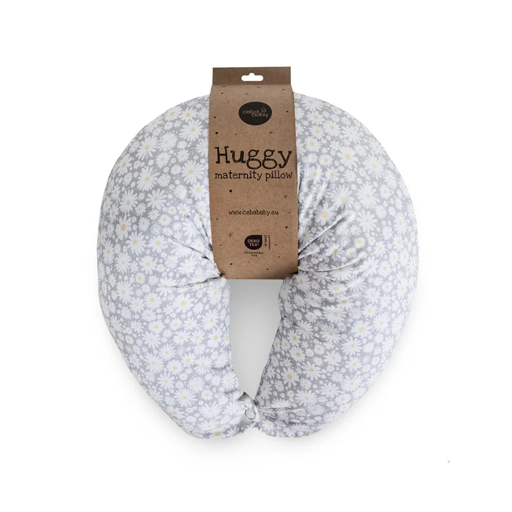 Ceba Polštář na kojení Huggy (150x60x37) Basic Chamomile