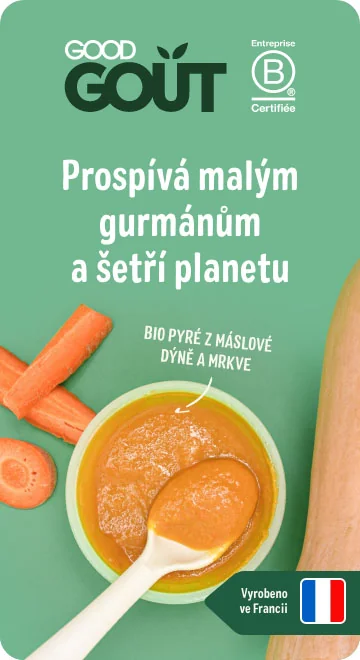 Good Gout BIO Pyré z máslové dýně a mrkve 6m+ 2x190 g Good Gout BIO Pyré z máslové dýně a mrkve 6m+ 2x190 g