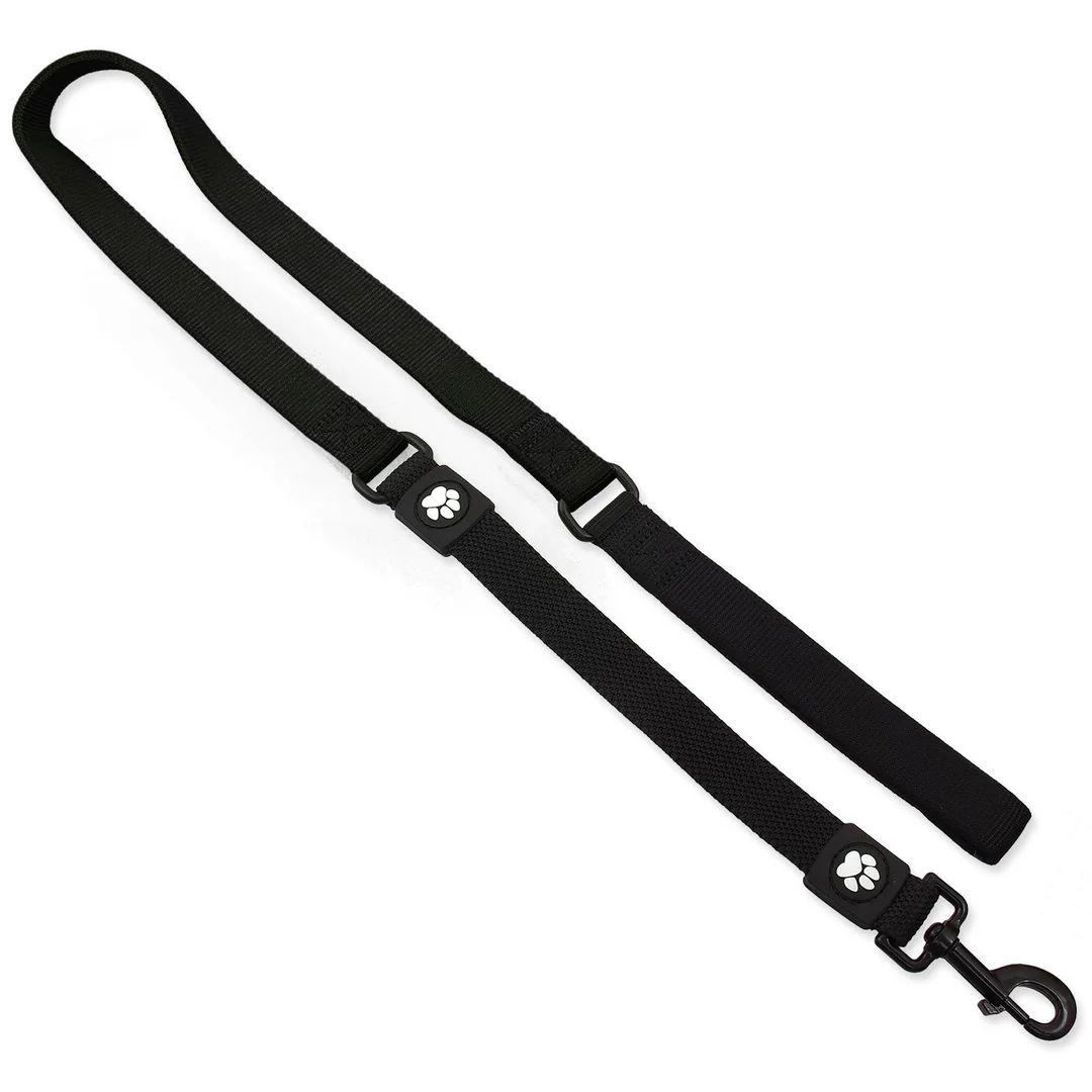 Active Dog Vodítko Bungee Neoprene M černé 2x120cm
