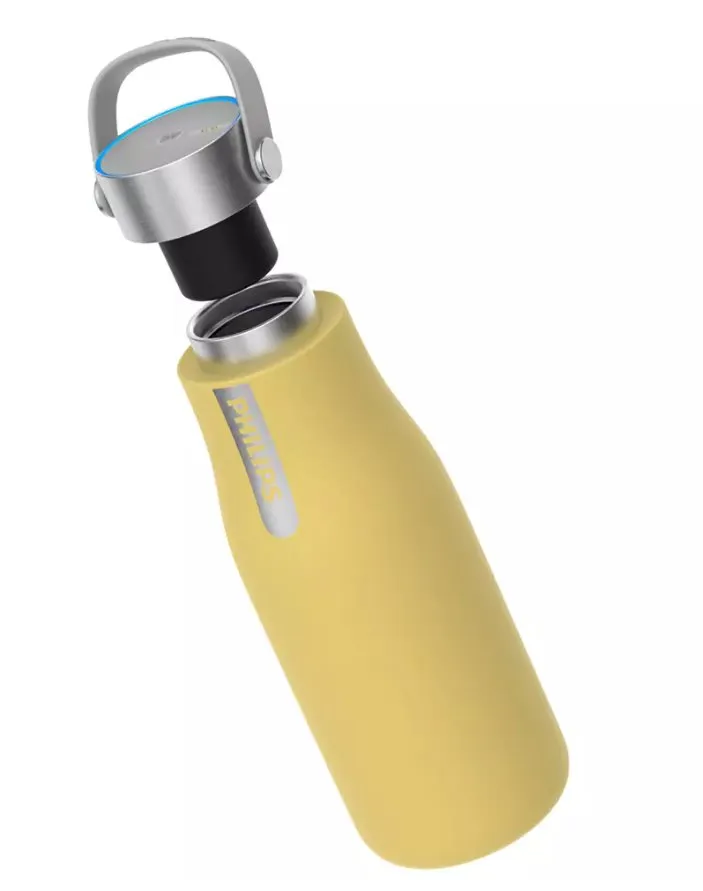 Philips GoZero UV Samočisticí lahev 590 ml žlutá