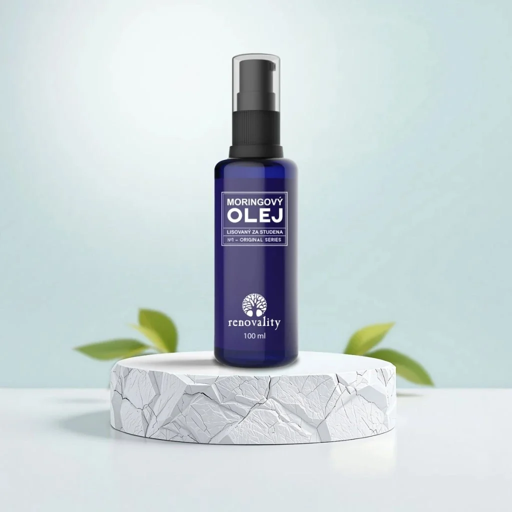 Renovality Moringový olej lisovaný za studena 100 ml