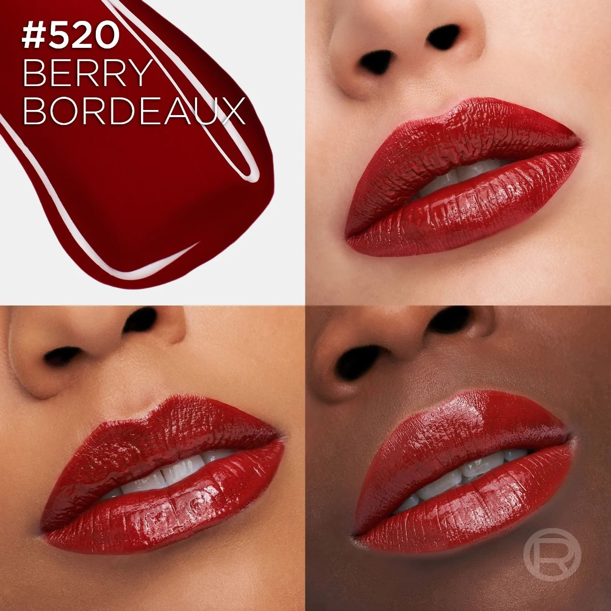 Loréal Paris Infaillible Laque Resistance 520 Berry Bordeau tekutá rtěnka 4,3 ml