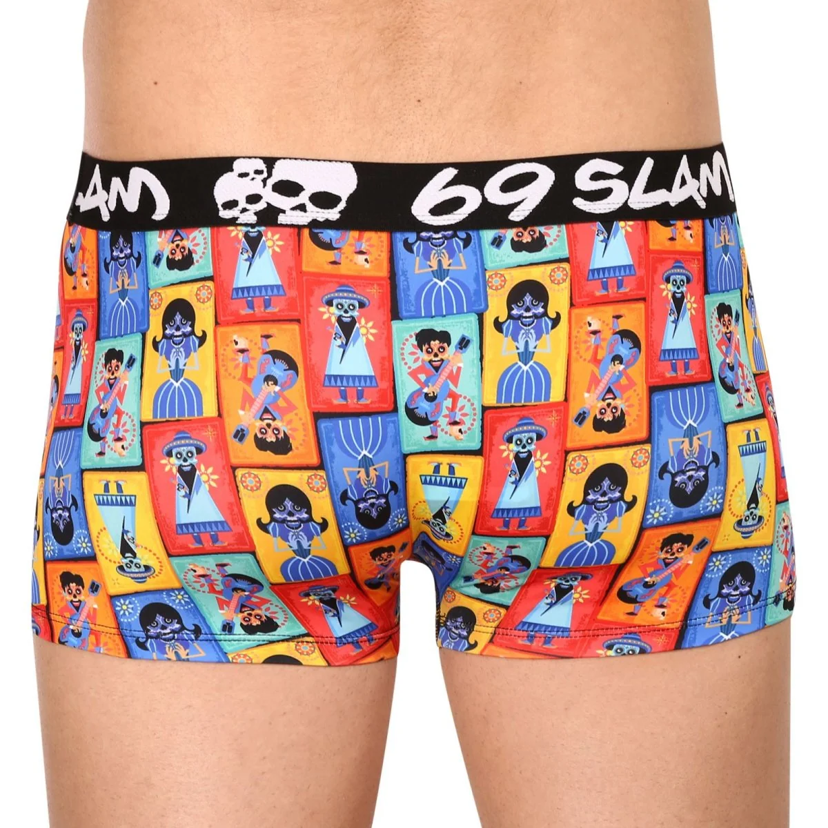 69SLAM Pánské boxerky hip mex card mason (MSYMAD-PO) XL