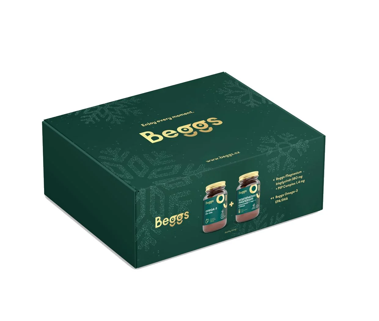 Beggs Energy and Resistance Omega 90 kapslí + Magnesium 60 kapslí