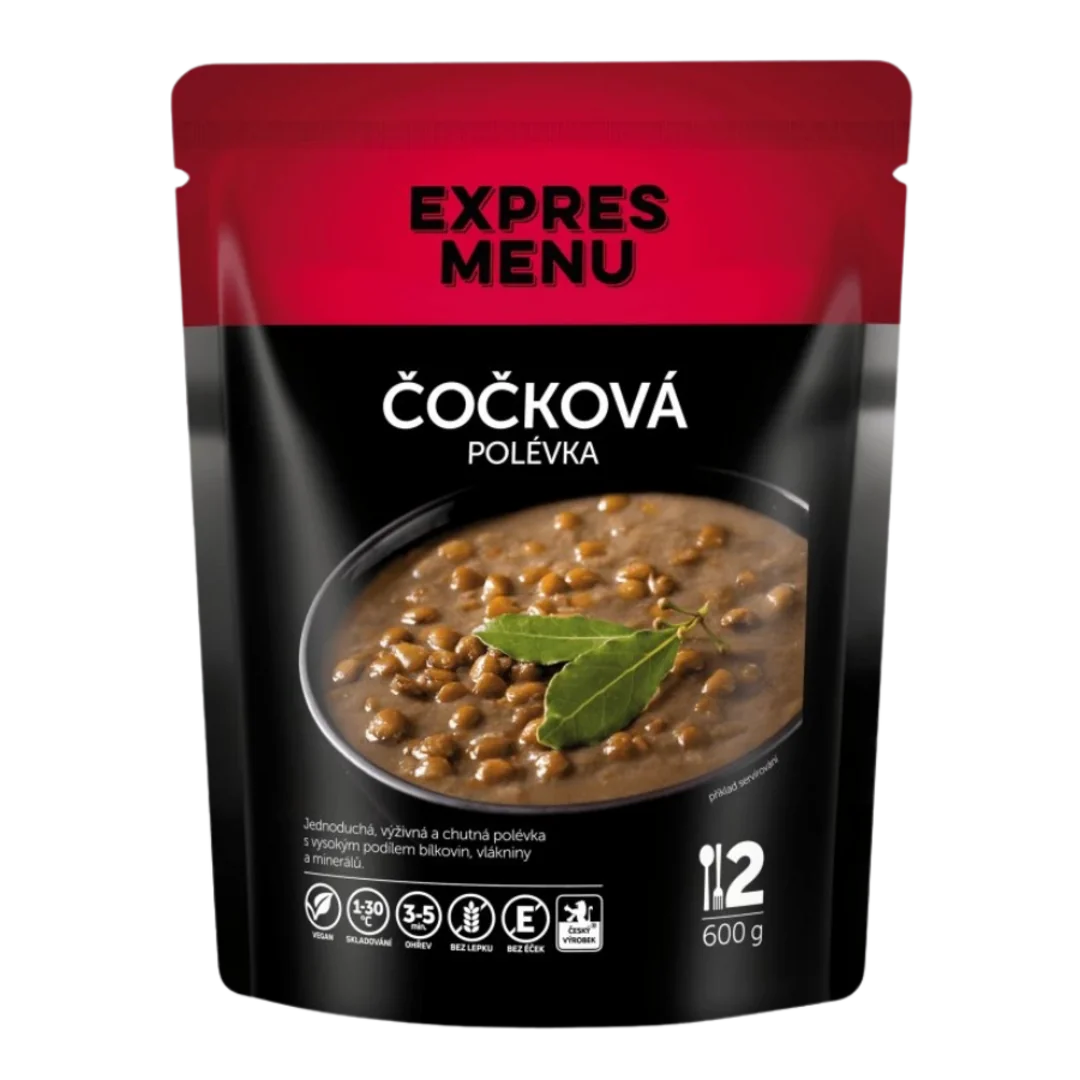 EXPRES MENU Čočková polévka 600 g (2 porce)