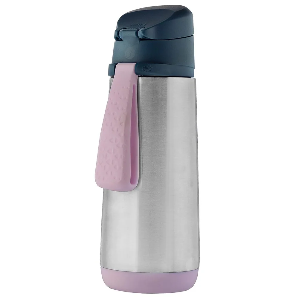 B.BOX Termoska na pití sport 500 ml - indigo/růžová 