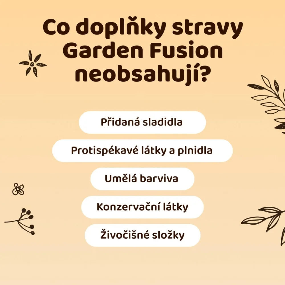 NATU Garden Fusion Gentle Vitamin C 500 mg 90 kapslí