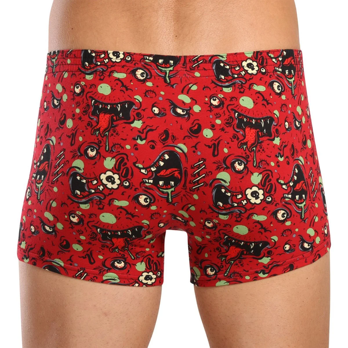 Styx Pánské boxerky art klasická guma zombie (Q1451) XL